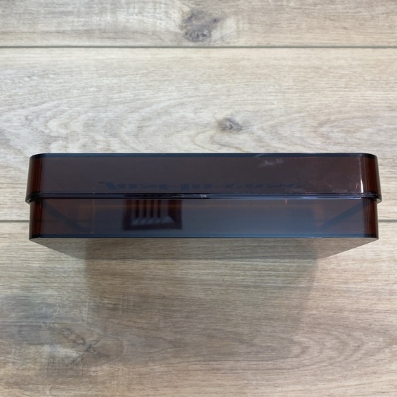 Vintage Acrylic “Just In Case” Trinket Box - Picture 4 of 11